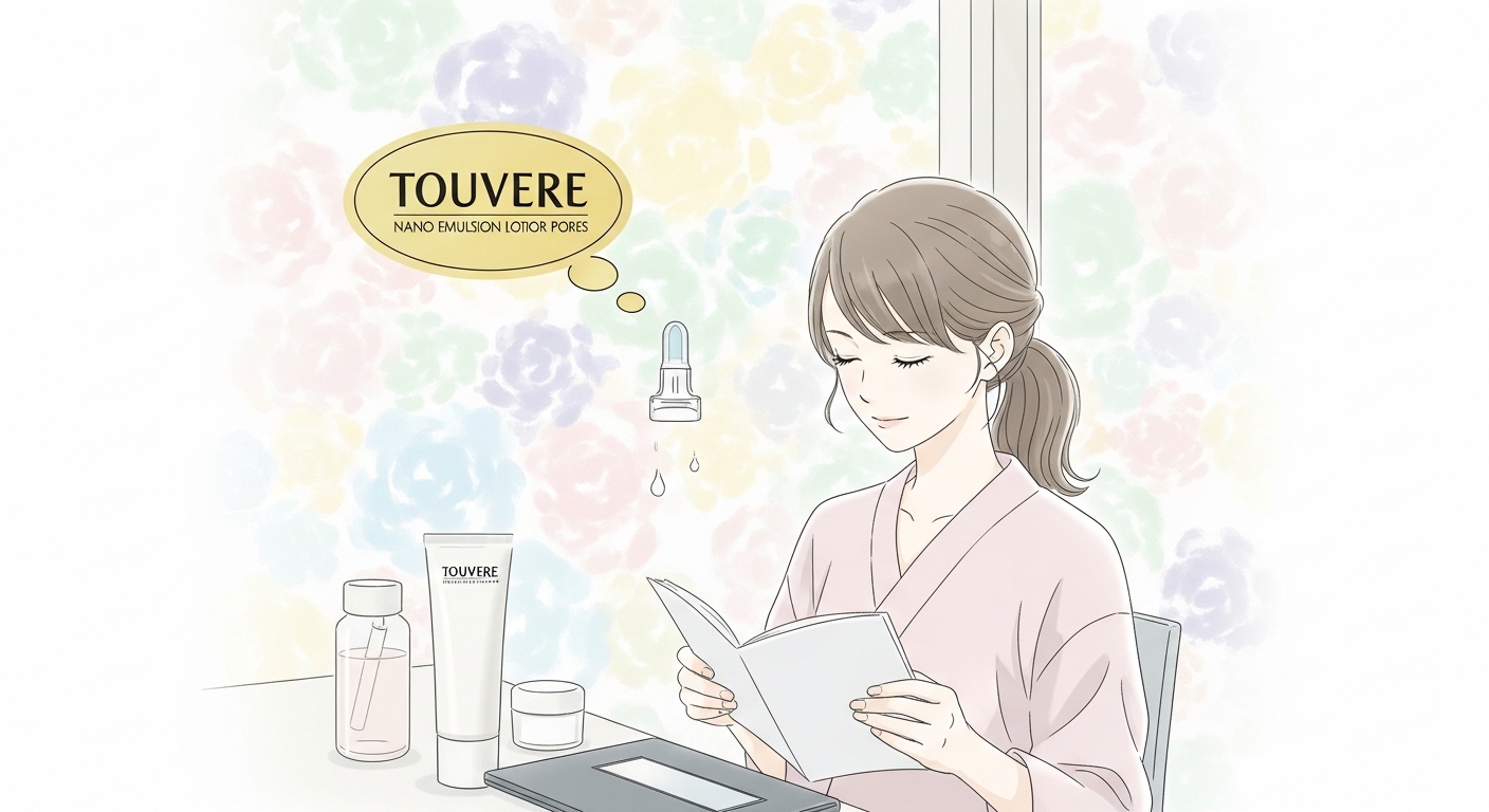 トゥヴェール ナノエマルジョン 乳液 毛穴