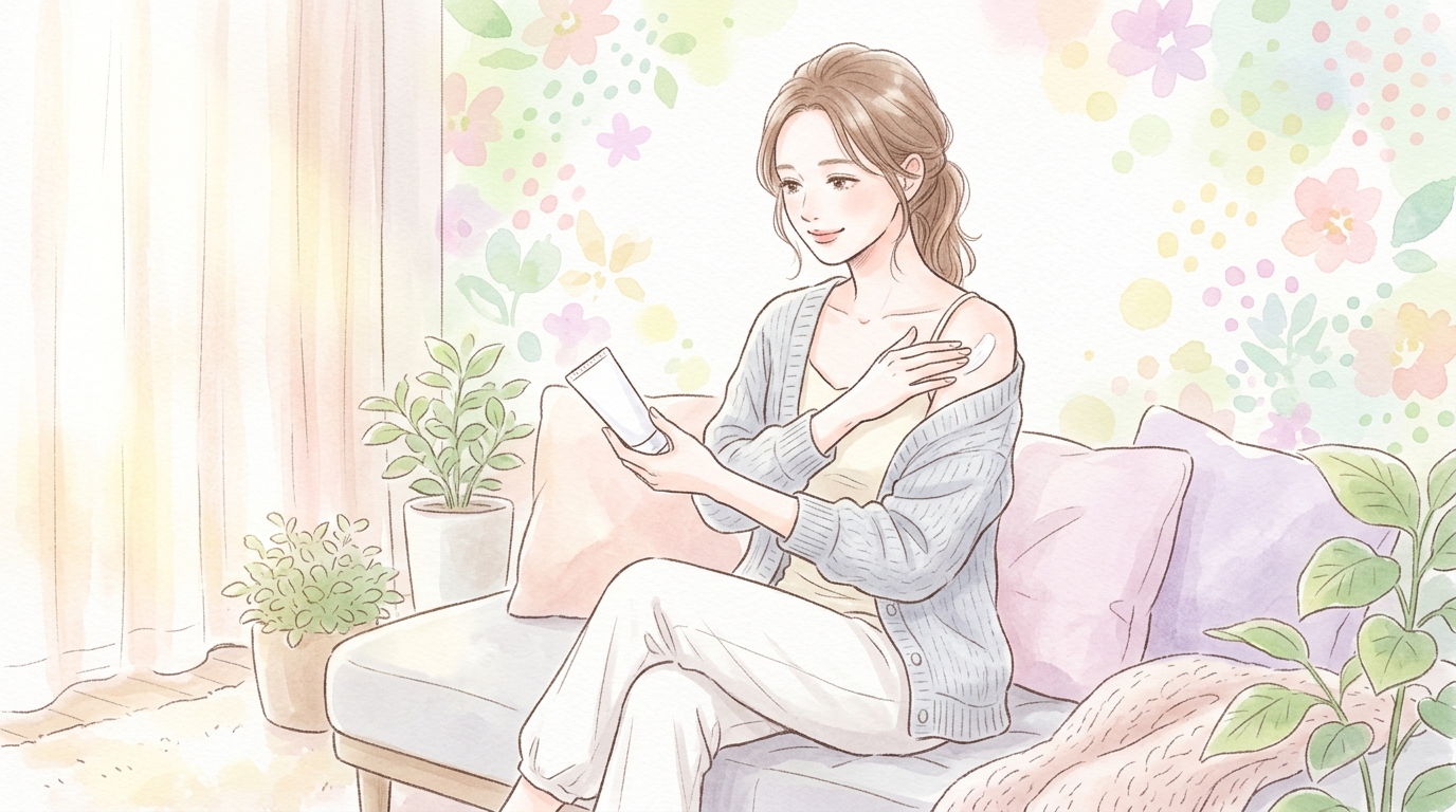 ケアセラAP乳液を背中や顔に塗るときにベタつきを防ぐ3つのコツ