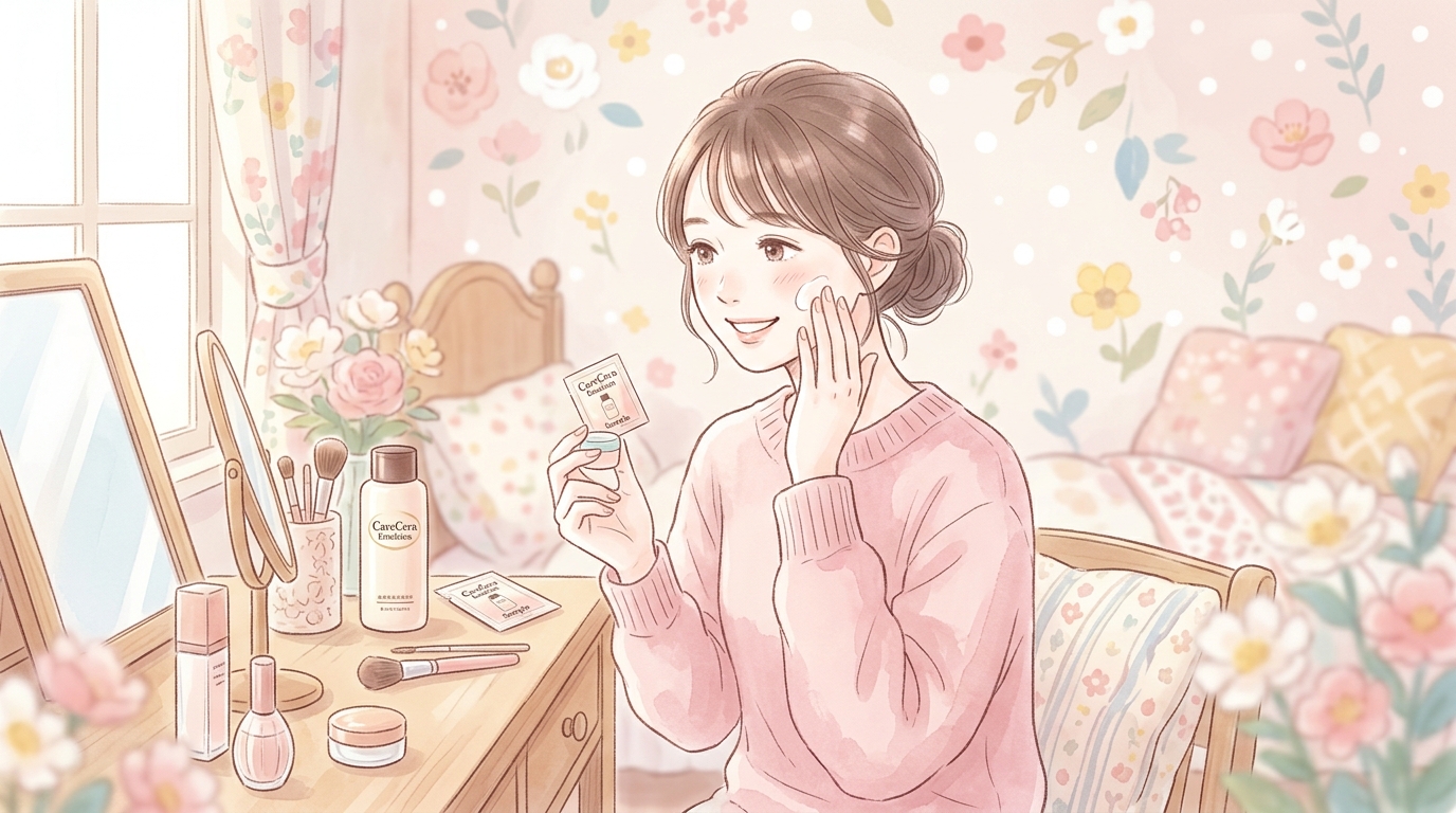 ケアセラの乳液にお試しサンプルはある？ドラッグストアなどでの販売状況を徹底調査
