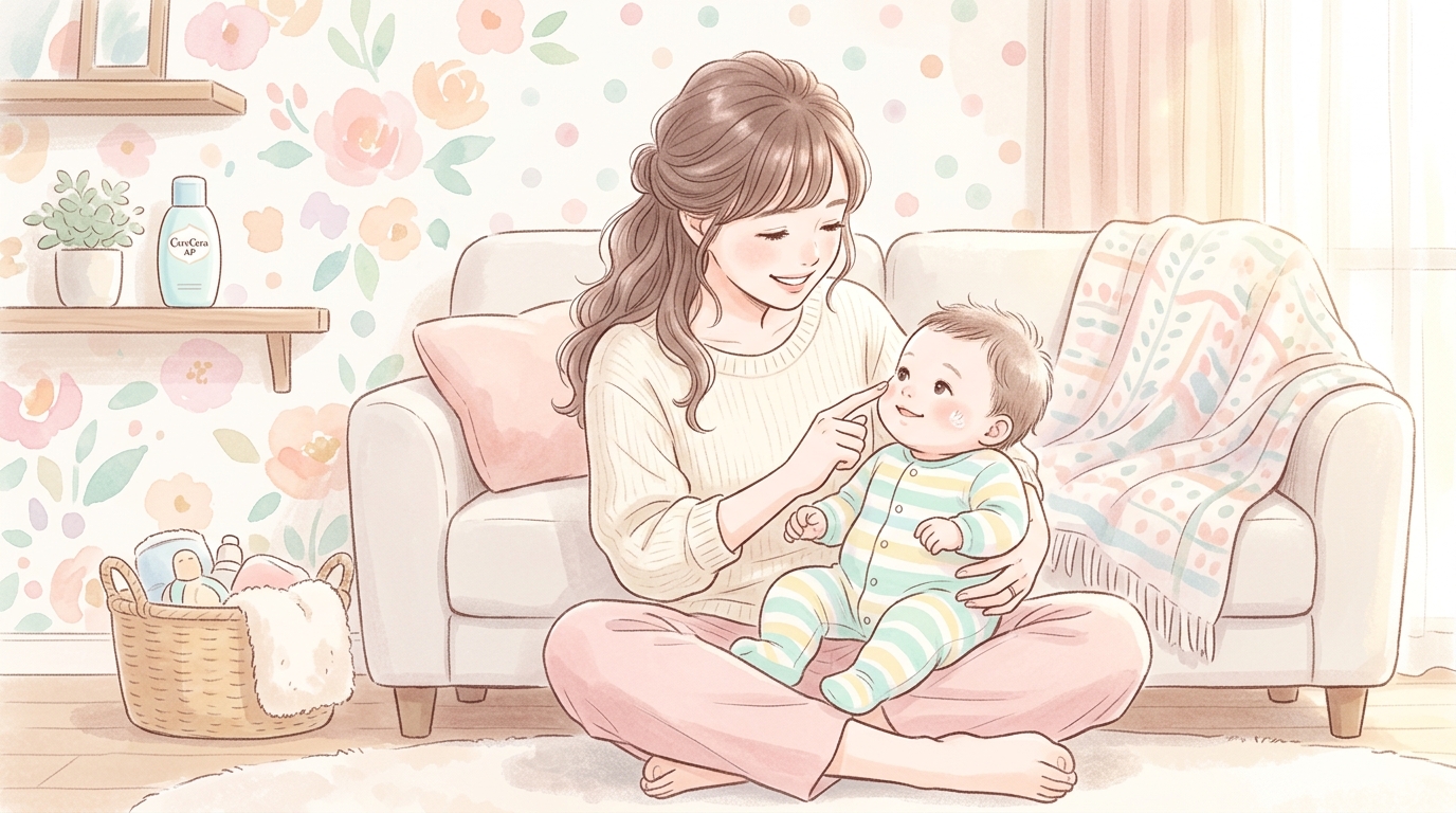大切な赤ちゃんの肌を守るために、今日からできる一歩