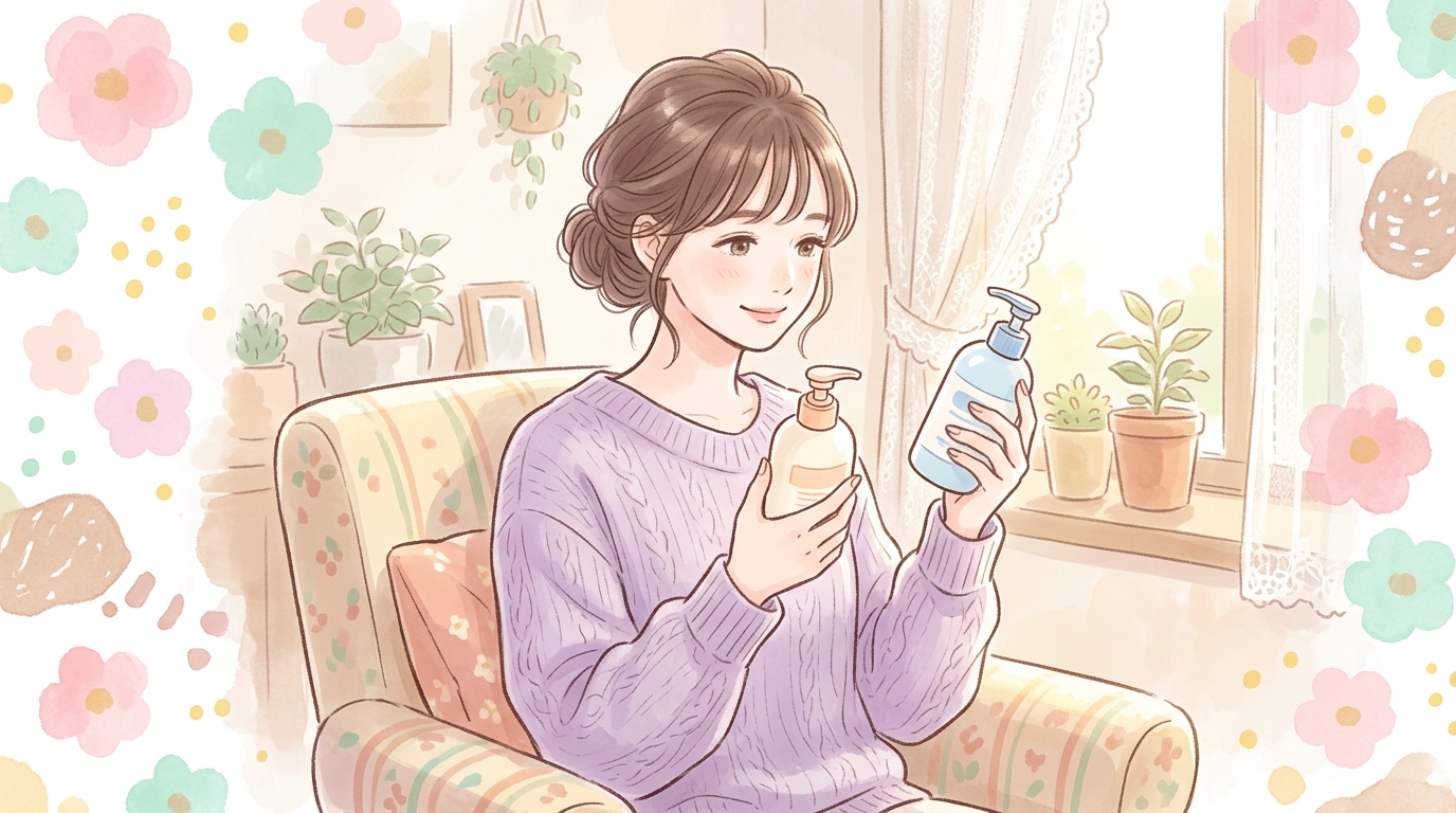 健やかでカサつかない理想の素肌へ