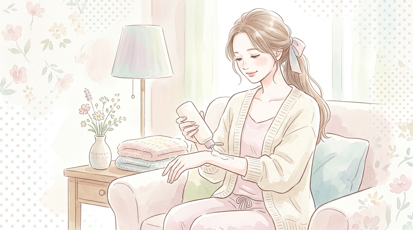 カサカサしがちなお肌を優しくいたわり、健やかな毎日を過ごすために