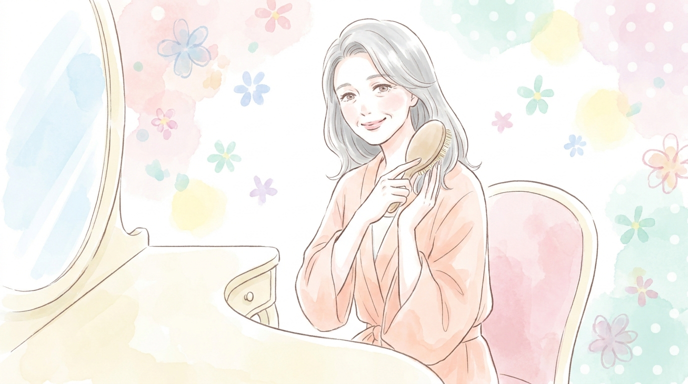 リファエールブラシ 70代