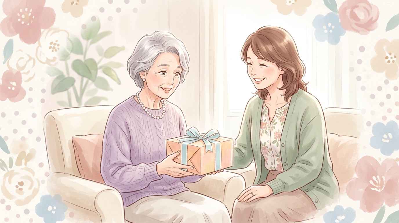 母にプレゼントする前に知っておきたい！唯一の注意点とお手入れ方法