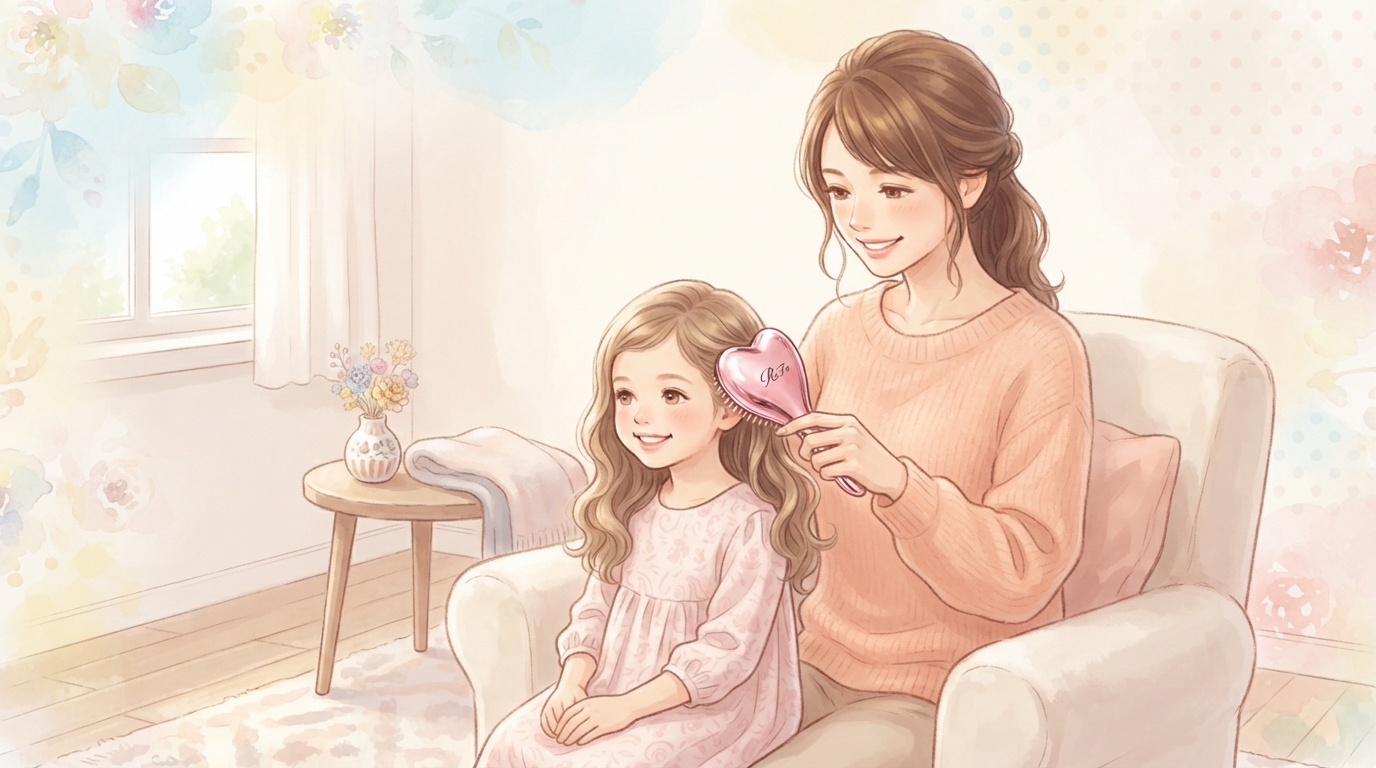 子供の絡まる髪に悩むママやパパが今日から始めたいヘアケア新習慣