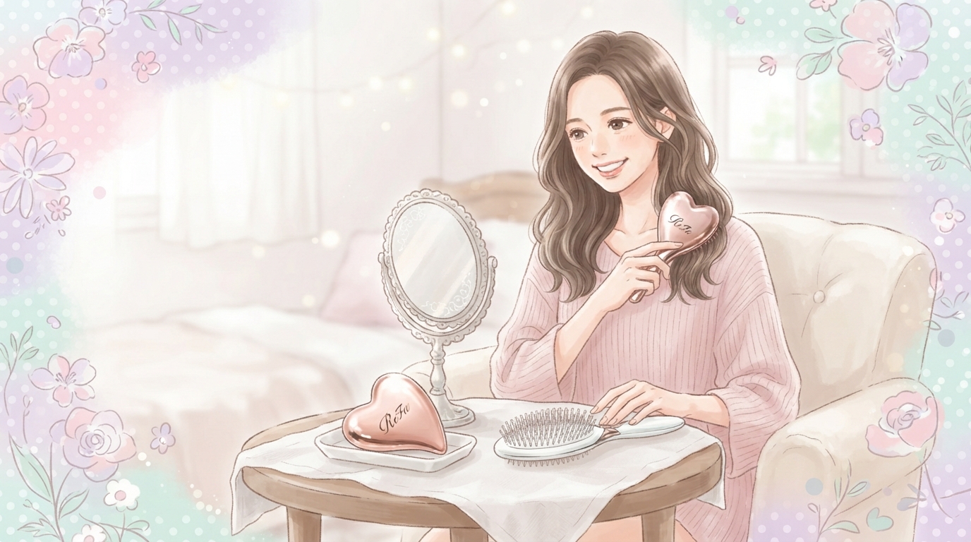 毎日のヘアケアにトキメキを添えて自分をもっと好きになる一歩
