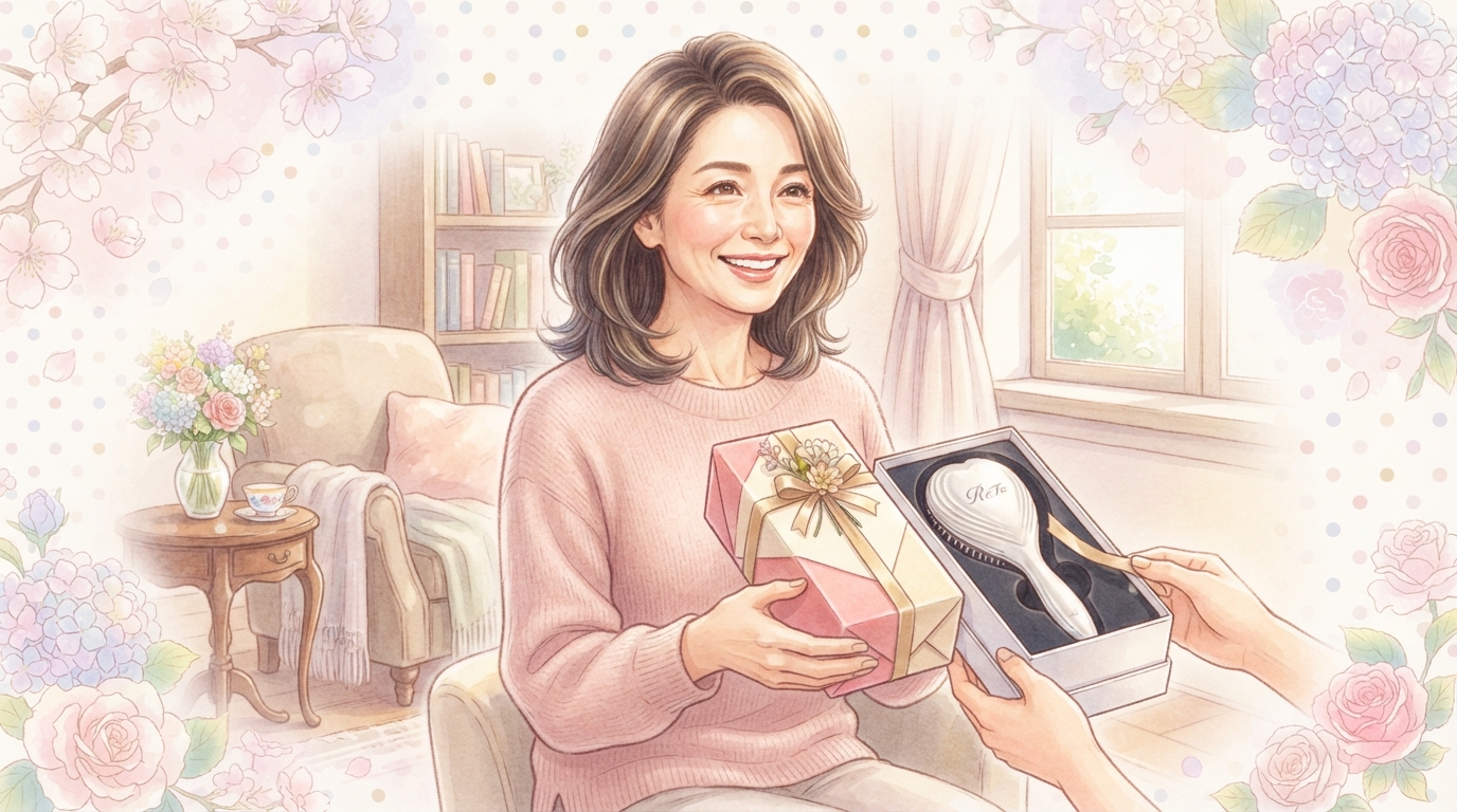 大切な50代の女性へ贈るギフトとしての魅力