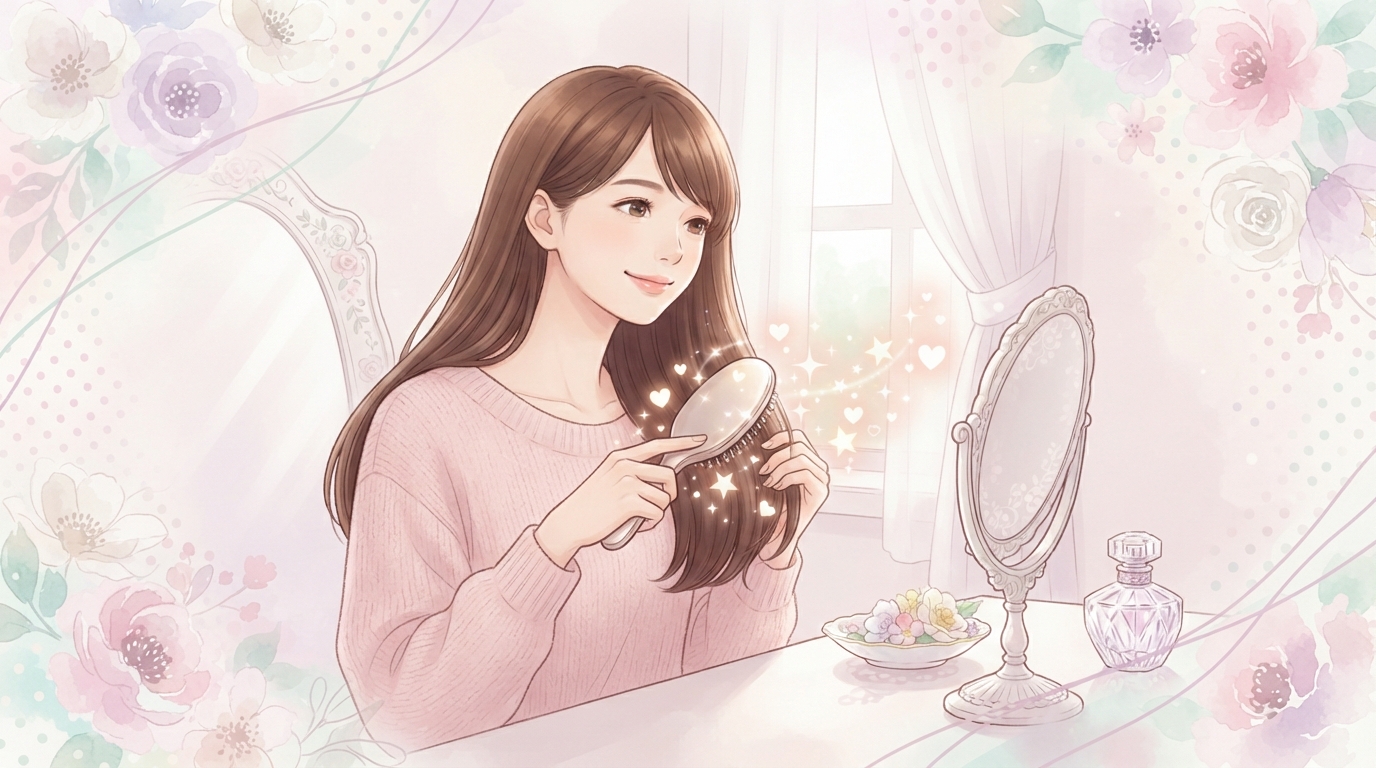 毎日の髪へのご褒美時間を今日から始めるための一歩