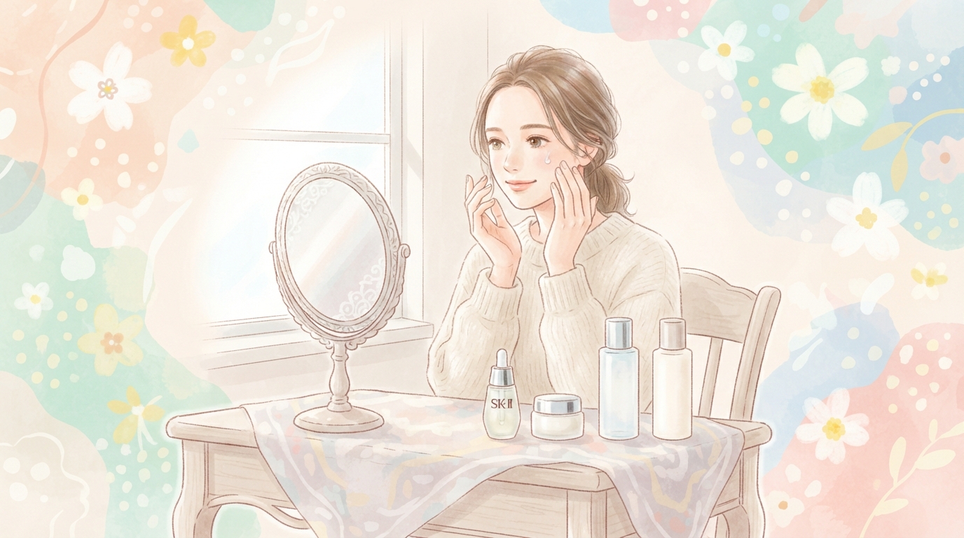SK-II フェイシャル トリートメント セラムを使う順番と最適なタイミング？
