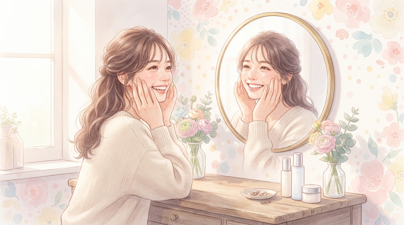 鏡を見るのが楽しくなる未来への一歩