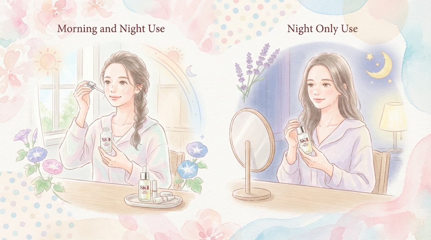 朝晩・夜のみでの使用期間シミュレーション