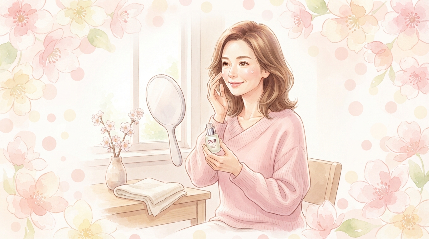 40代の肌悩みに寄り添うSK-II フェイシャル トリートメント セラムの魅力
