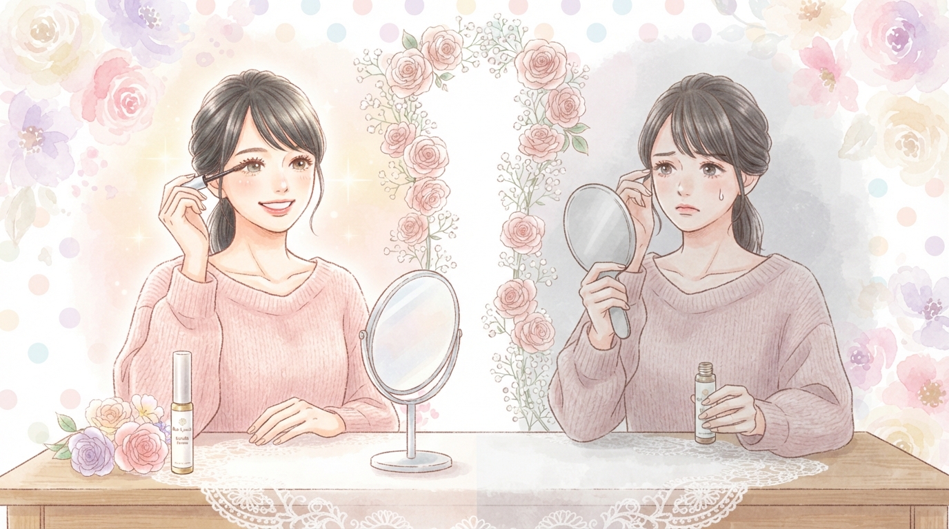 bio lucia（ビオルチア）アイラッシュセラムの良い口コミと悪い口コミの比較