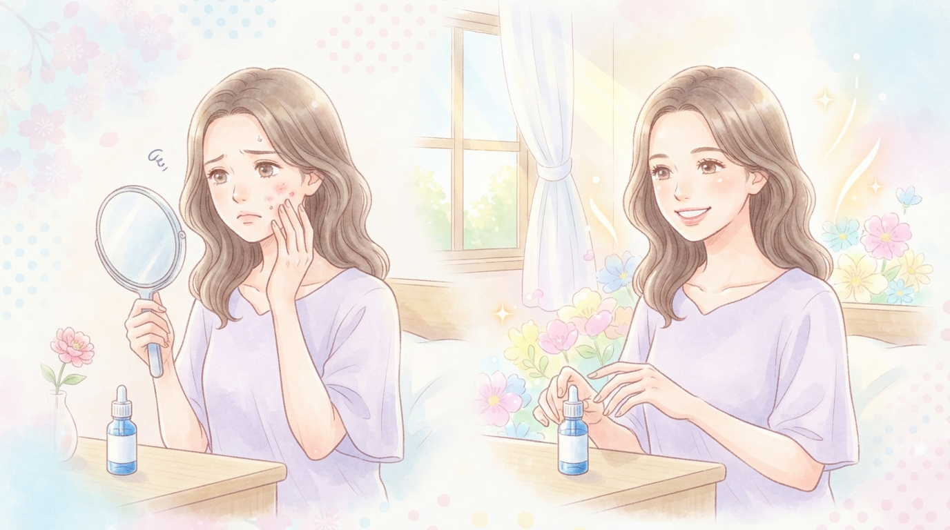 タカミスキンピールで好転反応?使い始めに肌が荒れてしまう原因