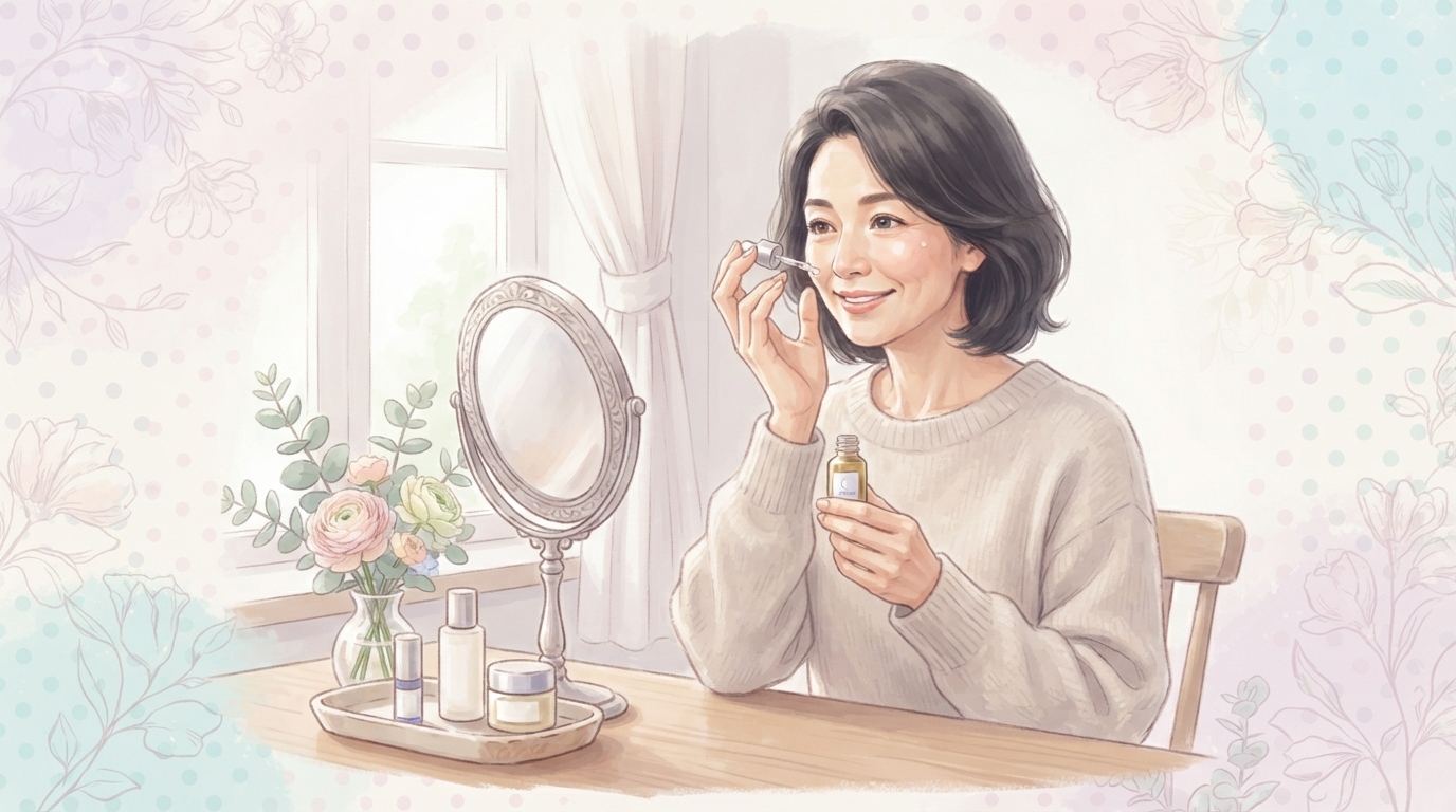 大人のゆらぎがちな肌を労り自信の持てる素肌へ