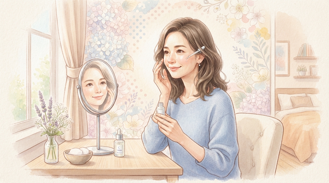 40代の毎日にそっと寄り添う特別な角質ケアへの第一歩