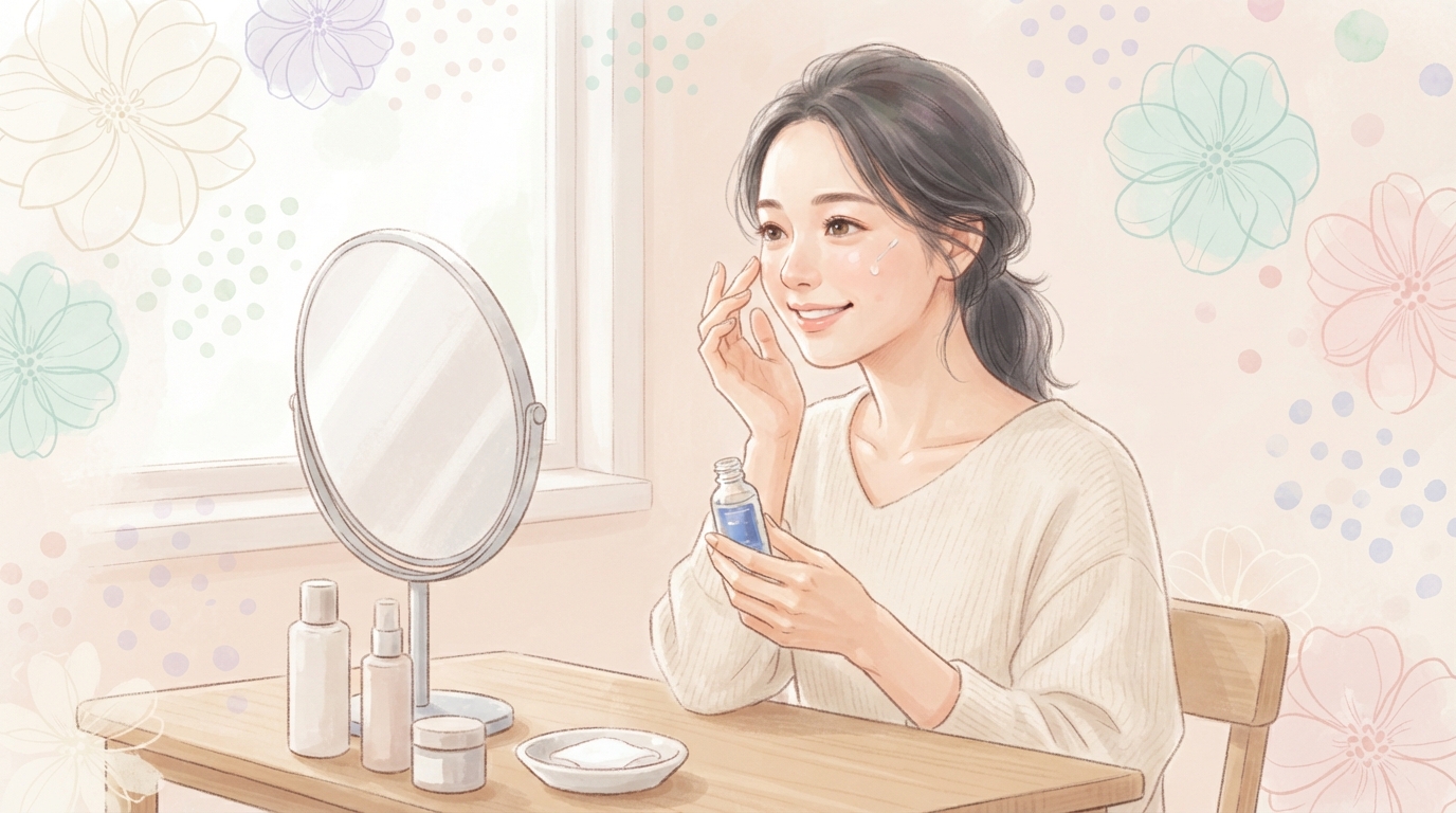 タカミスキンピールと相性の良い薄肌さんのスキンケア習慣